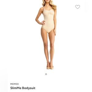 Customer return (detached tag) . . .  Memoi SlimMe Bodysuit  |  Nude